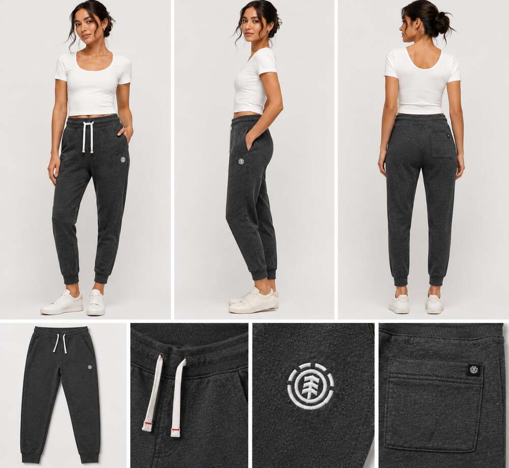 Element Skateboards Athletic Heather Grey Jogger Sweatpants